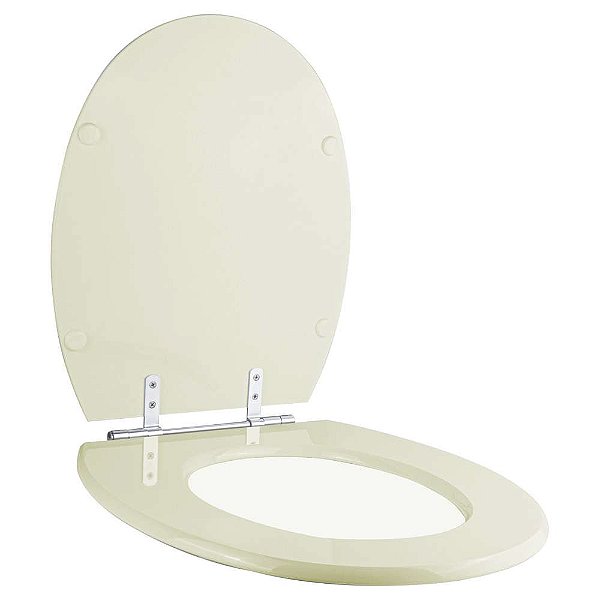 Assento Sanitário Spot Creme (Bege Claro) para vaso Deca