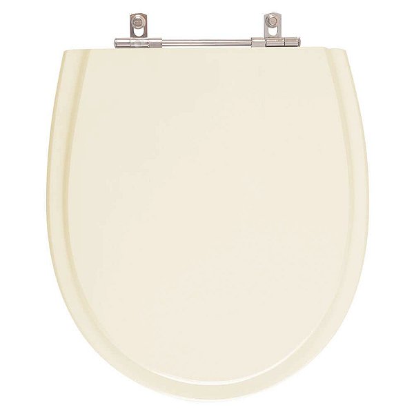 Assento Sanitário Polo Marfim (Bege Claro) para vaso Hervy