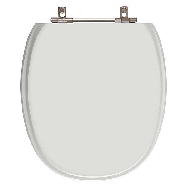 Assento Sanitário Massima Cinza Platina para vaso Incepa