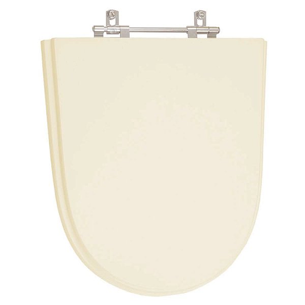Assento Sanitario Poliester Century Creme para vaso Deca