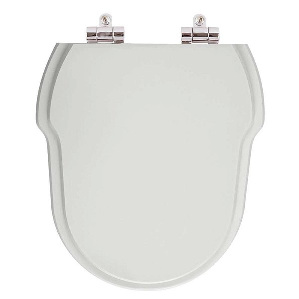 Assento Sanitário Soft Close Hampton Cinza Platina (Cinza Claro) para vaso Incepa