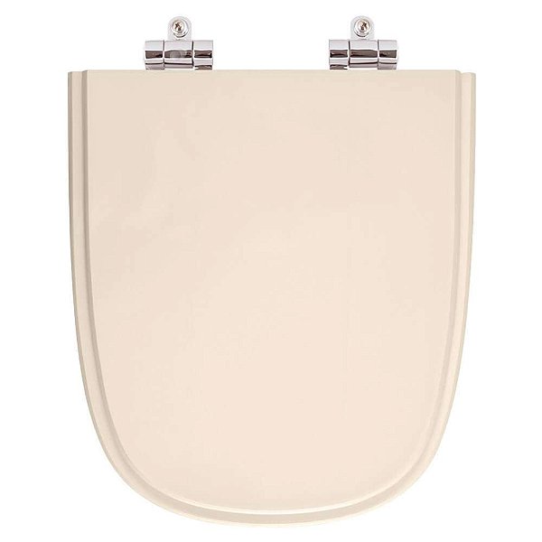 Assento Sanitario Poliester Com Amortecedor Ibiza Pessego (rosa Shell) Para Vaso Incepa