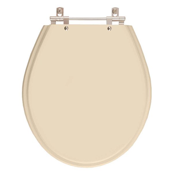 Assento Sanitario Poliester Carina Visone (Salmão) para Vaso Ideal Standard