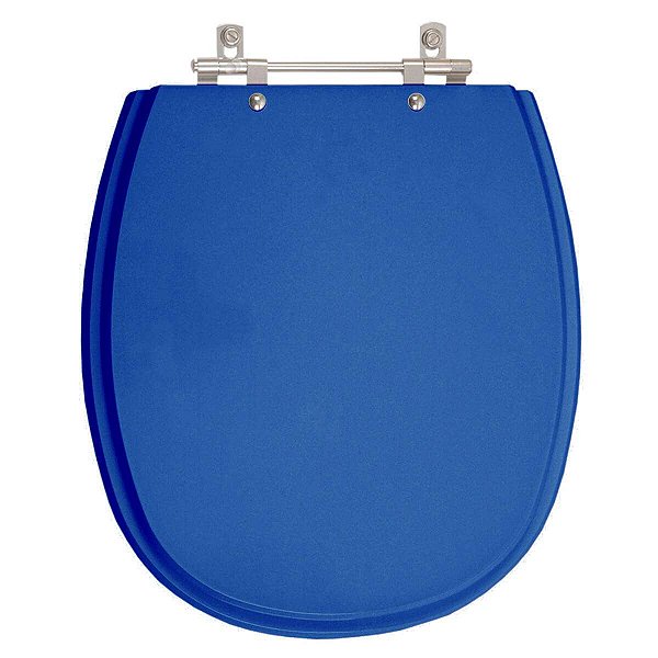 Assento Sanitário Poliester Aspen Azul para Vaso Deca