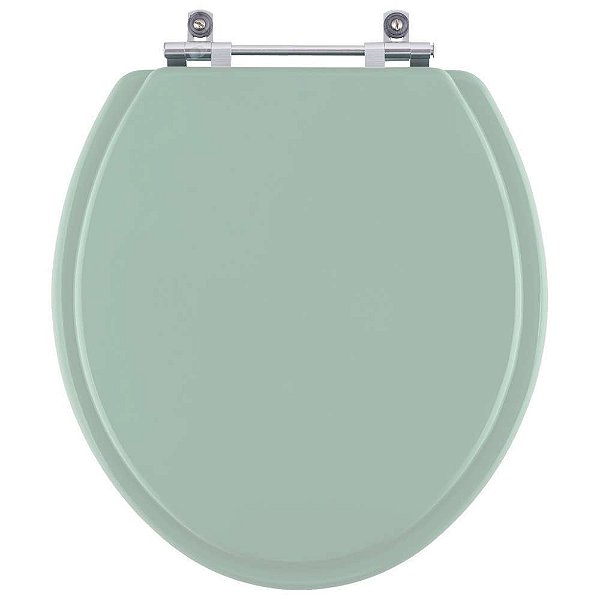 Assento Sanitario Poliester Porto Verde Claro para vaso Luzarte Estrela
