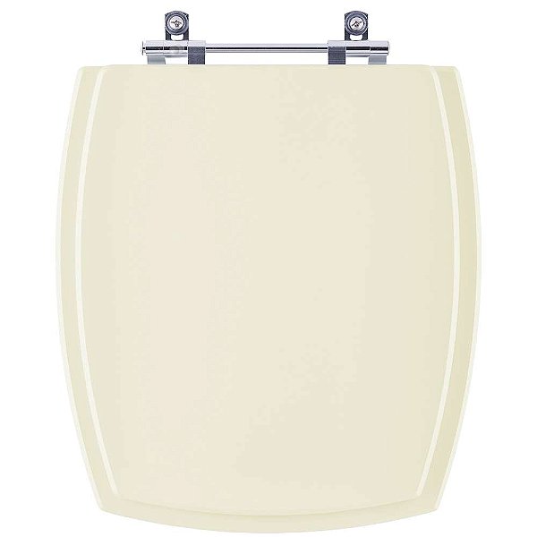 Assento Sanitário Poliester Anturius Bege Claro para vaso Luzarte