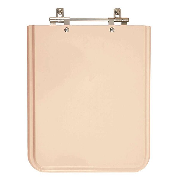 Assento Sanitário Poliester Square Coral para vaso Incepa