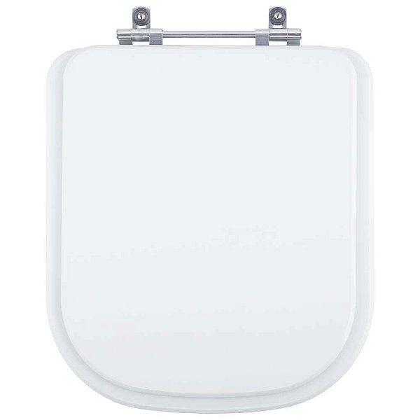 Tampa de Vaso Poliester Unic Branco para Bacia Deca 6lpf