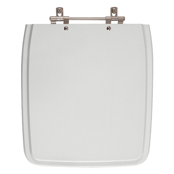 Assento Sanitario Vila Rica (quadrado) Cinza Claro para vaso Icasa