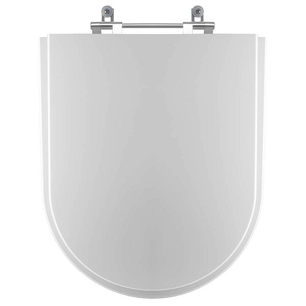 Tampa de Vaso Poliester Firenze Branco para Bacia Icasa 6lpf