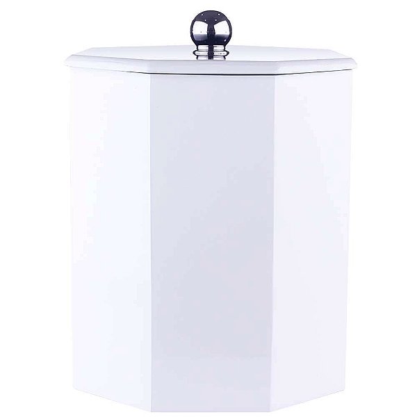 Lixeira Para Banheiro Branca 6,2l