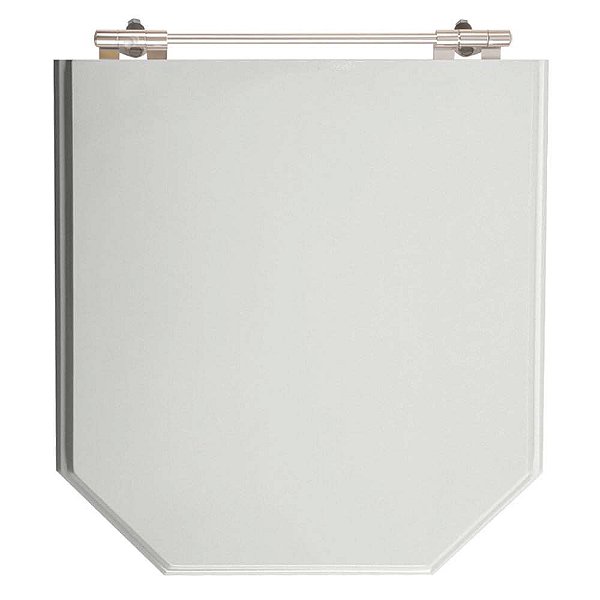 Tampa de Vaso Atrium Cinza Platina para Bacia Incepa 6lpf