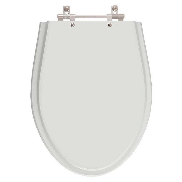 Assento Sanitario Alpinia Cinza Claro para bacia Fiori 6lpf