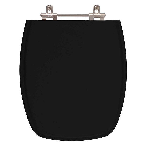 Assento Sanitario Primula Plus Preto para bacia Fiori 6lpf