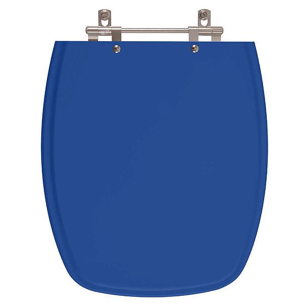 Tampa de Vaso Sanitário Poliéster Primula Plus Azul para bacia Fiori