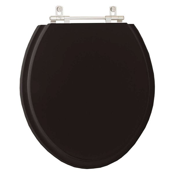 Tampa de Vaso Sanitário Fiori Preto para bacia Fiori