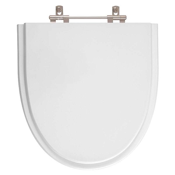 Tampa de Vaso Poliéster Studio Branco para bacia Incepa