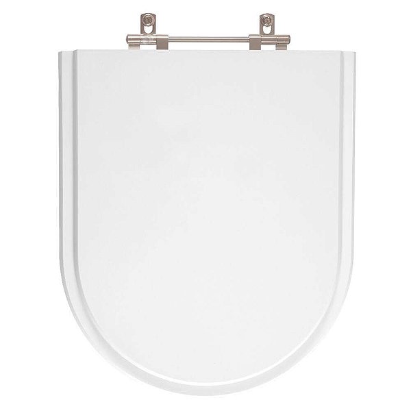 Tampa de Vaso Poliéster Luna Speciale Branco para bacia Icasa 6lpf