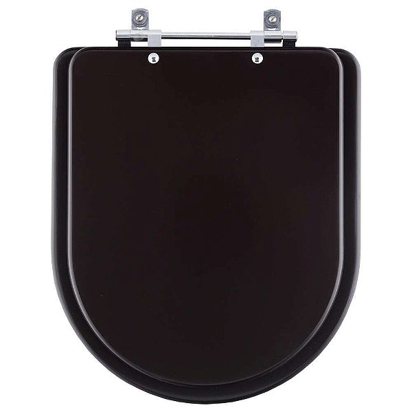 Assento Sanitário Carrara Marrom Fosco para vaso Deca