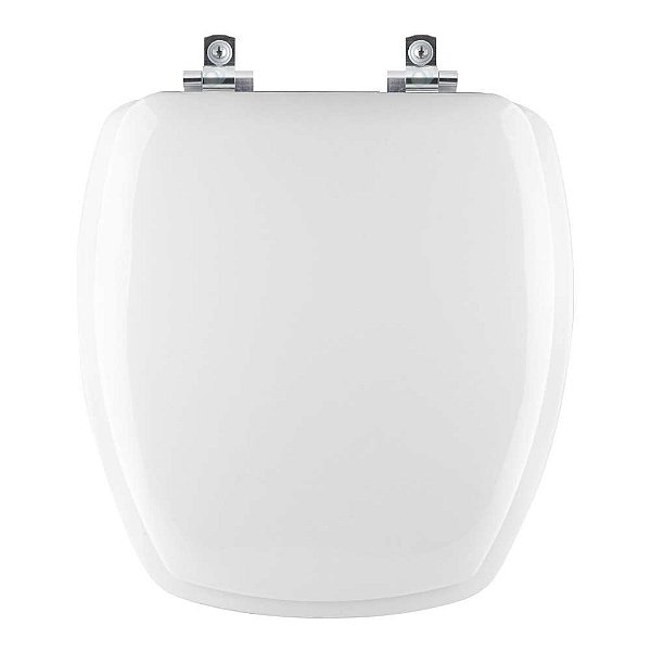 Assento Sanitário Almofadado Soft Close Thema Branco para vaso Incepa