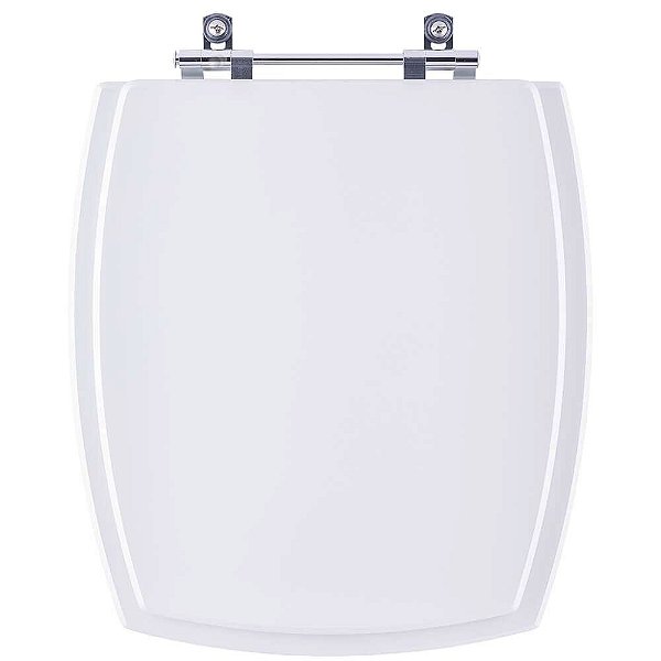 Tampa de Vaso Acrilico Anturius Branco para bacia Luzarte 6lpf