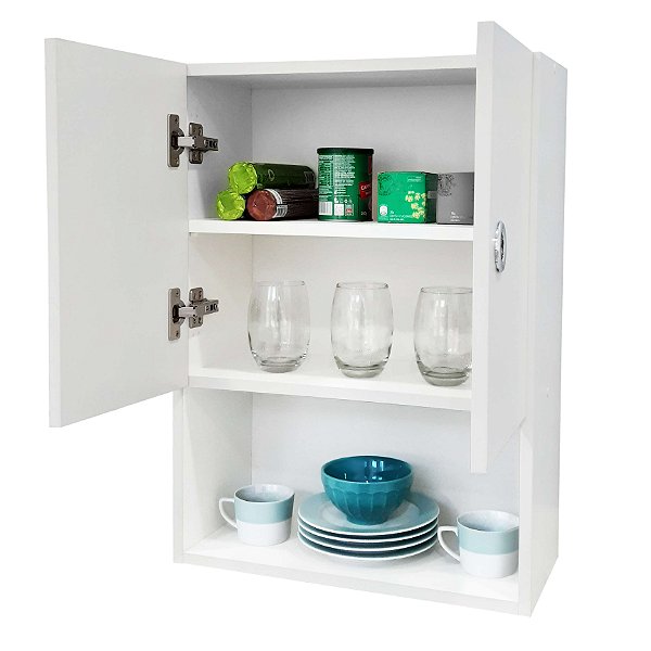Armário para Cozinha Dallas 66 x 48cm Branco
