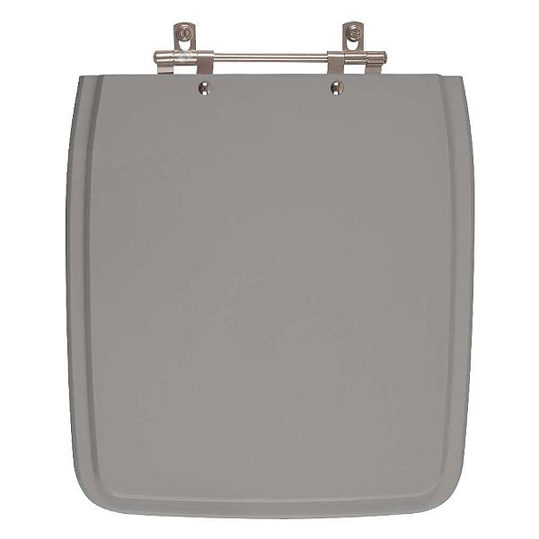 Tampa de Vaso Sanitário Vila Rica Cinza Escuro para bacia Icasa