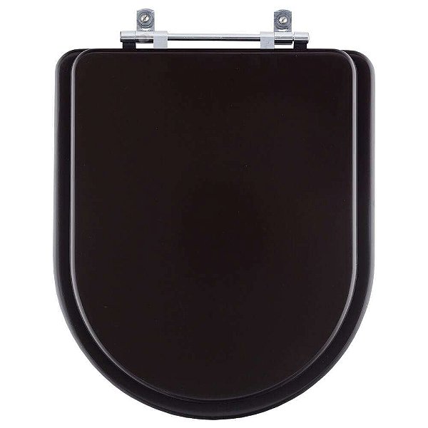 Tampa de Vaso Acrilico Carrara Marrom Fosco para bacia Deca 6lpf