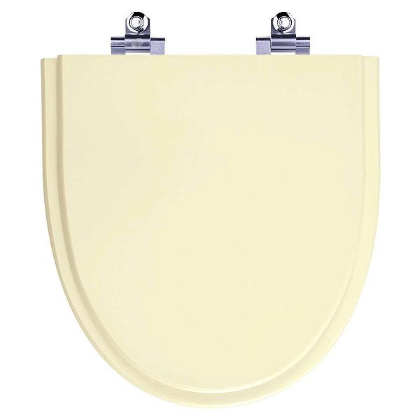 Assento Sanitário Laqueado Soft Close Studio Bege para vaso Incepa