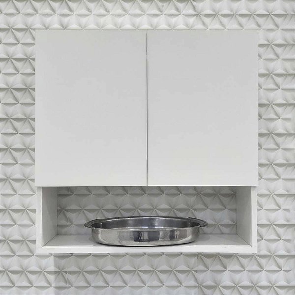 Módulo Suspenso 2 Portas Parede Armário Aéreo Para Cozinha