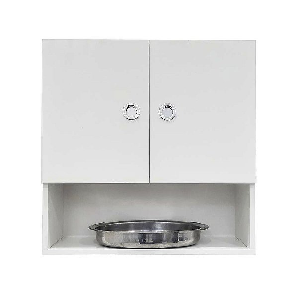 Armário Aéreo 2 Portas Parede Módulo Suspenso Para Cozinha