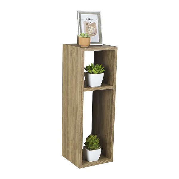 Mesa De Cabeceira Pequena 20x20x60cm Freijó Quarto Sala