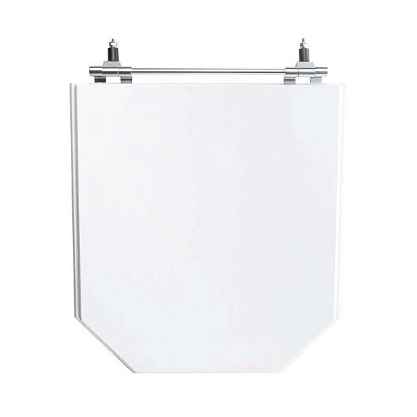 Assento Sanitário Tampa de Vaso Branco MDF Laqueado Atrium para bacia Incepa
