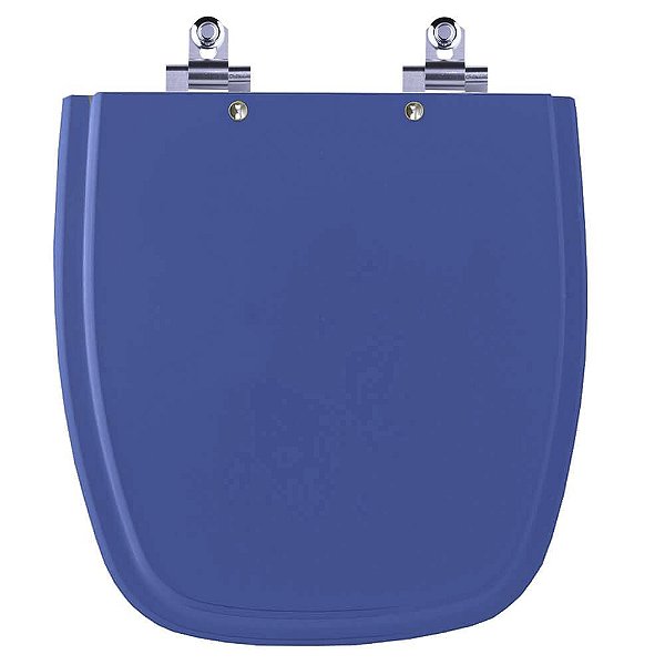 Assento Sanitário Laqueado Soft Close Versato Azul Mineral para vaso Celite