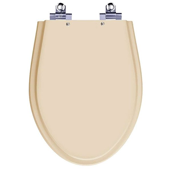 Assento Sanitário Laqueado Soft Close Absolute Visone para vaso Ideal Standard