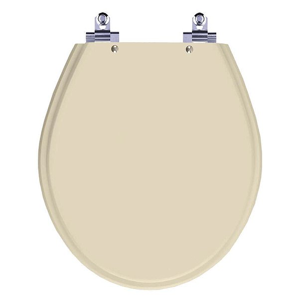 Assento Sanitário Laqueado Soft Close Carina Visone para vaso Ideal Standard