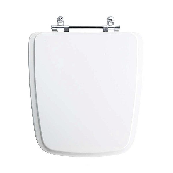 Tampa Vaso Sanitário Madeira Laqueada Boss Branco para bacia Incepa