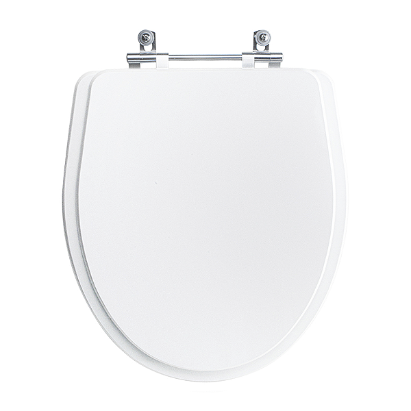 Tampa Vaso Sanitário Poliester Acrilico Laura Branco para bacia Roca