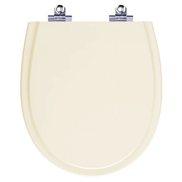 Tampa de Vaso Sanitário com Amortecedor Polo Marfim (Bege) para bacia Hervy