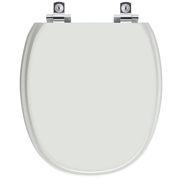 Assento Sanitário Soft Close Ascot Silver para vaso Ideal Standard