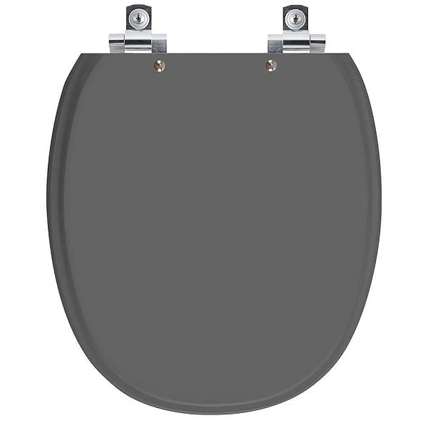 Assento Sanitário Soft Close Ascot Cinza Quartzo para vaso Ideal Standard