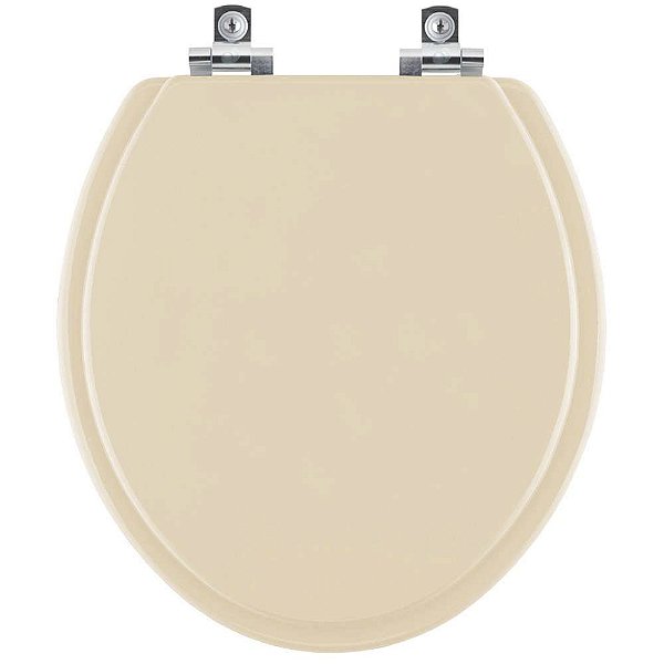 Assento Sanitário com Amortecedor Convencional Oval Rosa Floral para vaso Deca