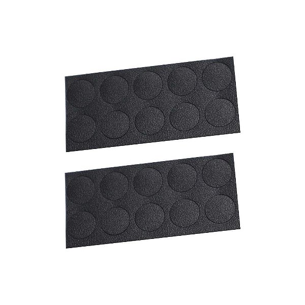 20 Adesivos Tapa Furos Preto para Móveis Marcenaria