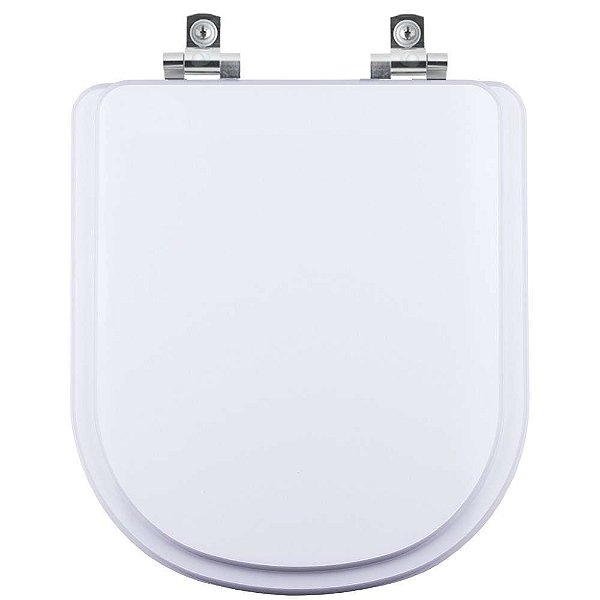Assento Sanitário Laqueado Soft Close Lorenluna Branco Para vaso Lorenzetti