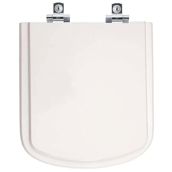 Assento Sanitário Laqueado Soft Close Star Branco para vaso Deca