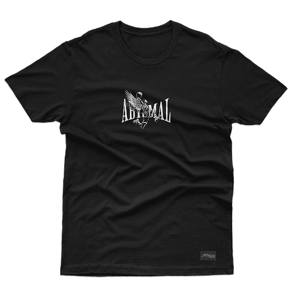 Camiseta Ecológica Abysmal "SLAM DUNK" Preta Oversized