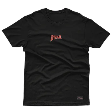 Camiseta Ecológica Abysmal "CHAMPS" Preta Oversized