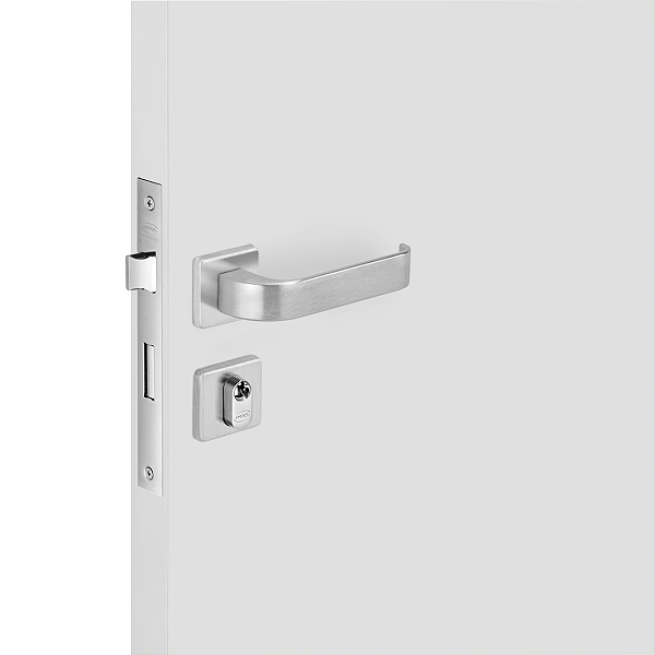Conjunto de Fechadura | ODIN CA - CROMO ACETINADO | EXTERNO