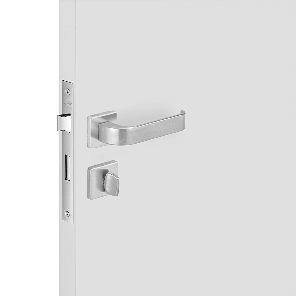 Conjunto de Fechadura | ODIN CA - CROMO ACETINADO | BANHEIRO