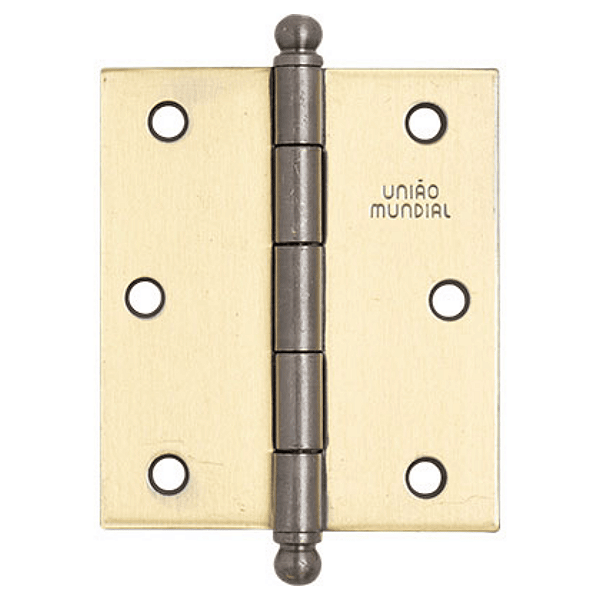 Dobradiça Aço 3 1/2" x 3"